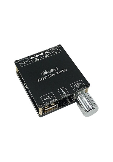 Jms Mini 50W x 2 Bluetootht 5.0 Kablosuz Ses Dijital Güç Amplifikatörü  Stereo Kurulu Amp Çift