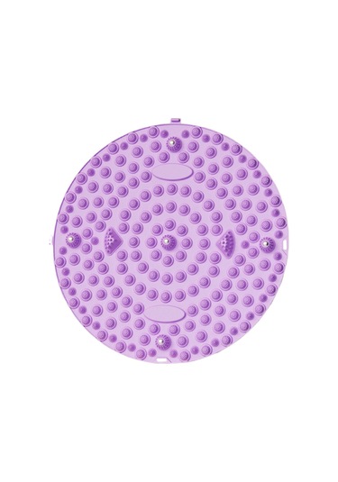 Suntek Ayak Masaj Mat Taşınabilir Anti Slip Refleksoloji Mor Mor