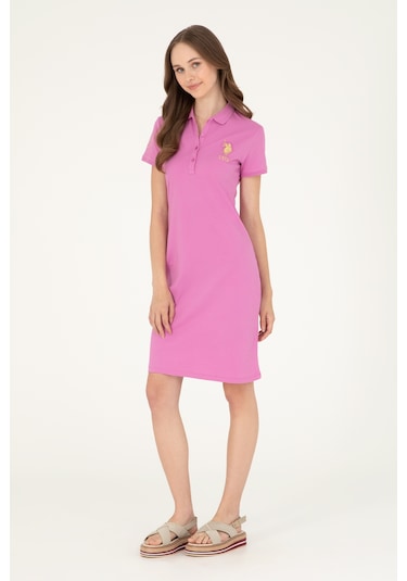 U.s. Polo Assn. Kadın Menekşe Elbise Örme 50280069-vr037 Menekşe