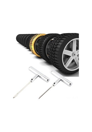 Fastbuy Özellikle Krom Vanadyum Çeliğinden Yapılan Oto-motosiklet-mountain Bike Vakum Lastik Tamir Aleti Seti, Pas Koruma Ve