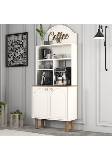 Bohem Kahve Köşesi 80cm - Krem Krem