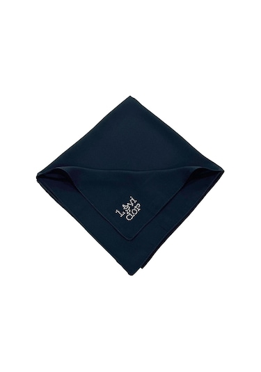 Levidor Medine İpeği Eşarp - Lacivert - Lacivert