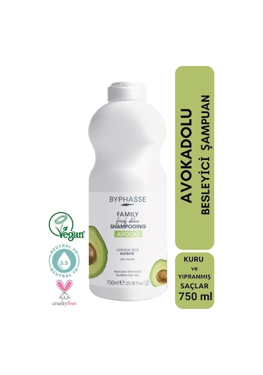 Family Fresh Kuru Saçlara Özel Avokadolu Şampuan 750ml