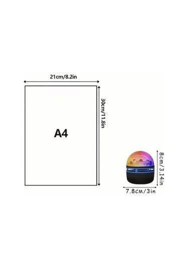 Fastbuy Siyah Yeşil Süper Dalgası Usb Uzaktan Kumandalı Ayarlanabilir Renkli Işık Projeksiyon Ünitesi