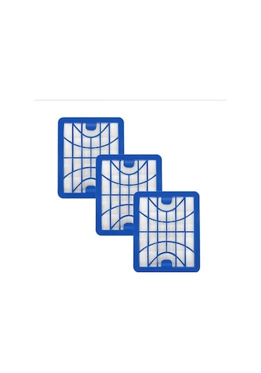 Unimarket Zvca050h Clarris, Explorer, Jupiter, Odyssey, Max Elektrikli Süpürge İçin 3'lü Hepa Filtre Seti Süpürge Yedek Parçaları 3 Adet