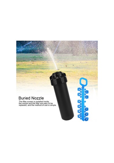 Lemestar Topaç Açılımlı 40 -360 G3/4" Bahçe Spreyi - Otomatik Temizleme, Dayanıklı Malzeme, Kolay Bakım