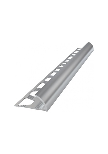 10 Mm Alm. Mat Gri Seramik İç Köşe Profili