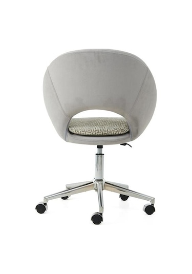 Just Home Olivya Çalışma Sandalyesi - Gri Gri