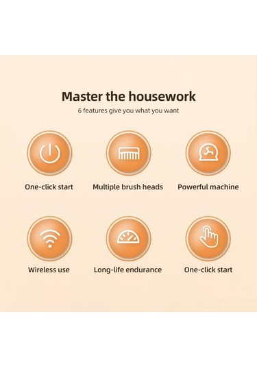 Qingmipy "5 Başlıklı Şarjlı Elektrikli Temizleme Fırçası - Su Geçirmez, 3 Hız Ayarlı, Dijital Ekranlı" Mavi