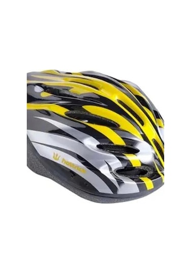 Hattrıck Ks35 Kask Ayarlanabılır Sarı Siyah Çok Renkli