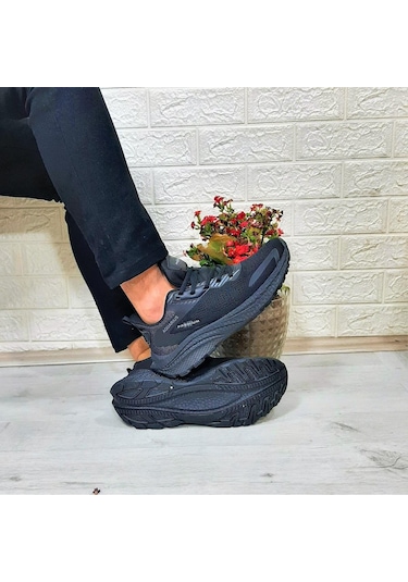 M.p. 1607 Siyah Yumuşak Taban Hafif Erkek Spor Ayakkabı Siyah