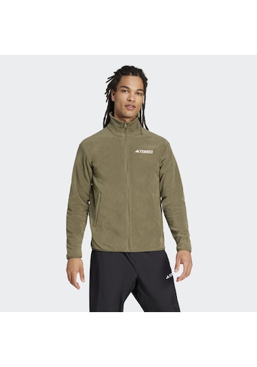 Adidas Jp0796 Mt Ess Fz Fl Erkek Tracktop Yeşil
