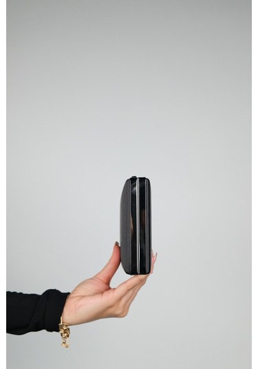 Luvishoes Dallas Siyah Saten Kadın Abiye Çanta Çok Renkli