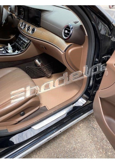 İthal Havuzlu Paspas Kahve Renk Mercedes W213 E Kasa Özel Üretim