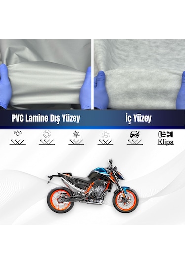 Ktm 890 Duke Su Geçirmez Motosiklet Brandası Motor Branda