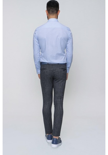 P 1090 Slim Fit Lacivert Spor Pantolon Lacivert