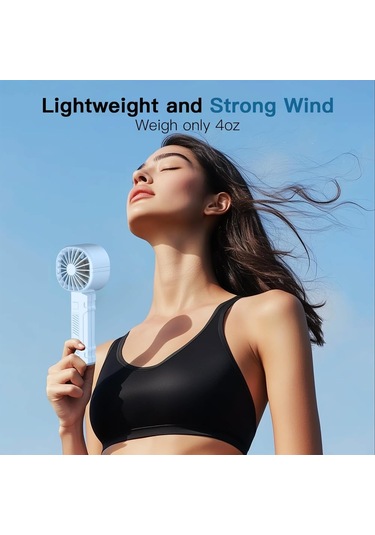 Ambition Taşınabilir El Tipi Vantilatör, Dijital Ekranlı Mini