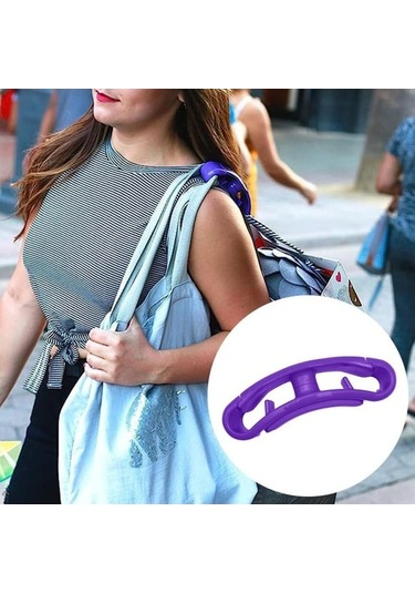 Alışveriş Çantası Taşıma Aparatı Omuzda Poşet Taşıma Ağır Yük