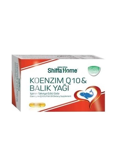 Shiffa Home Koenzim Q10 & Balık Yağı 30 Kapsül Diğer