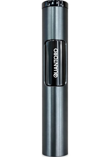 Quantoro Tek Torch Pürmüz Gunmetal-siyah Metal Puro Çakmağı - Trz1051