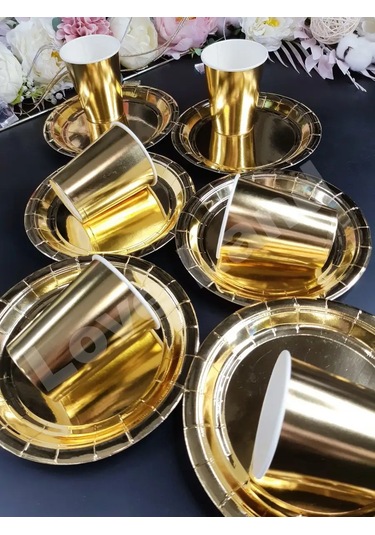 Love Land Tek Kullanımlık Tabak Çanağı 12 Kişilik: 18 Cm Tabaklar, 250 Ml Bardaklar 168209230 Diğer