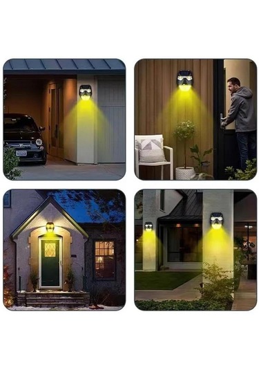 Greentech Güneş Enerjili - Yüz Görünümlü Led Aydınlatma / GT-SL19