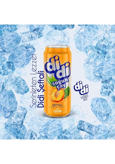 Çaykur Didi Şeftali Aromalı Soğuk Çay 500 Ml X 12 Adet