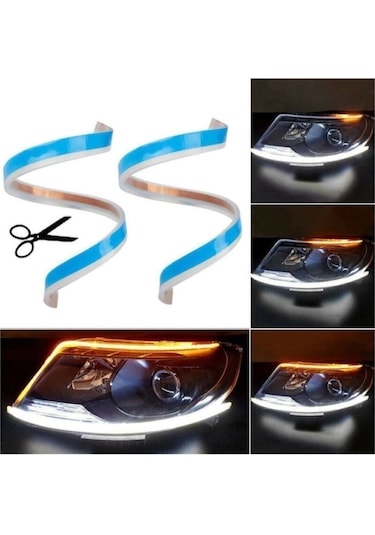 Far Üstü Ve Far İçi Sinyalli Gündüz Ledi 60 Cm