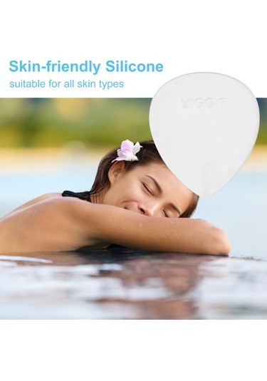 Mufunye Paket Deve Ayağı Pedi Silikon Deve Ayağı Kapatıcı Yeniden Kullanılabilir Görünmez Yapıştırıcı Kadın Mayo Su Geçirmez Yüzme Örtüsü Pedi