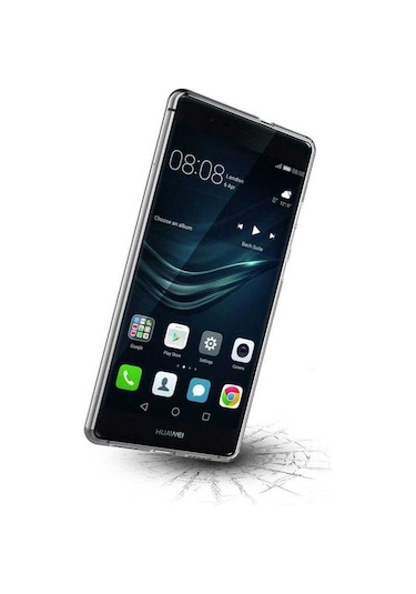 Zore Huawei P10 Lite Kılıf Süper Silikon Kapak - Renksiz Renksiz