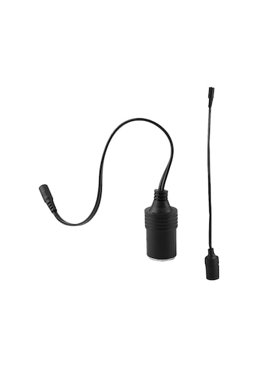 Xiyyadms Ara Sigara Ateşleyici Ana Soket Dc5521 Ana Bağlantıya Dönüştürücü, 10a Maksimum Akım, 0.75mm Bakır Çekirdek, 30cm Kablo, 12v-24v