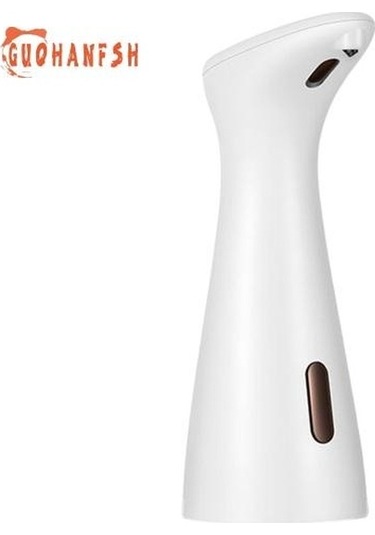 Beyaz 200 ML Otomatik Dezenfektan Dispenseri, Büyük Kapasiteli, Eller Serbest, Elektrikli, Temassız Sensör, Sızdırmaz, Banyo Aksesuarları