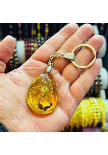 Özel Seri Kaliteli Kehribar Anahtarlık Hcz-model Ytrvvn