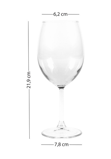 Rakle Astoria Kristalin Cam 4'lü Kadeh Seti 540 Cc Renkli