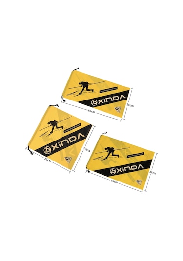 Xında 2 Adet Dış Mekan Ekipmanları Halat Koruyucu Çantalar Saklama Çantaları Paketi Kaya Tırmanışı Çantası 38 X 55 Cm Çok Renkli