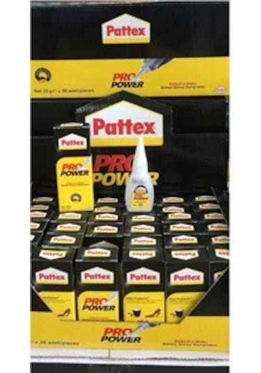 Pattex Pro Power Güçlü Ve Hızlı Süper Japon Yapıştırıcı Şeffaf