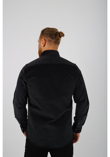 Brango 13345 Erkek Spor Gömlek Antrasit