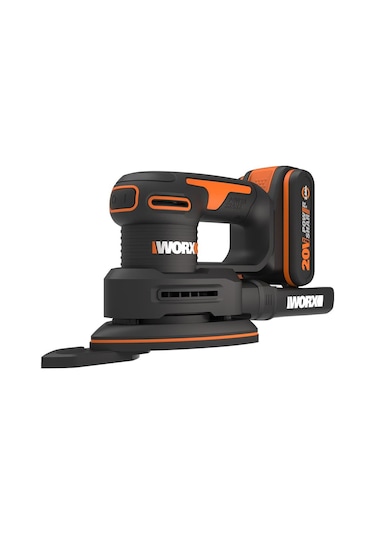 Worx WX822 20 V 2.0 Ah Li-ion Şarjlı Profesyonel Üçgen Mouse Zımpara