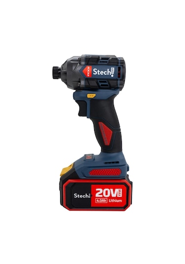 Stechend SX32-2x4.0 Çift Akülü 20 V 4 Ah Kömürsüz Darbeli Vidalama