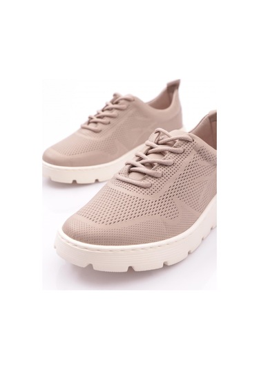 Dgn 25219 Kadın Bağcikli Sneaker Ayakkabi Silver Gri