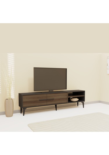 Lagomood Sydney Tv Ünitesi Antrasit Ceviz