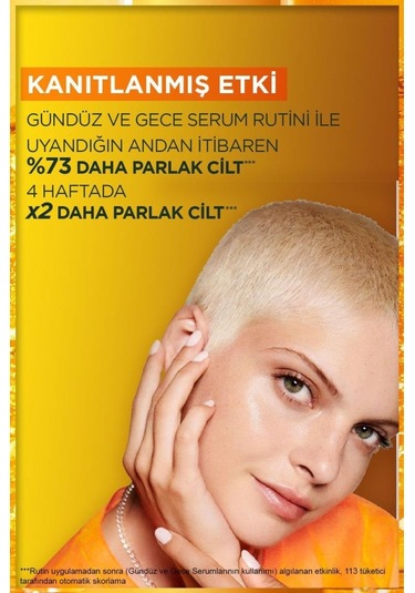 Garnier C Vitamini Süper Aydınlatıcı Serum 30 ML + Aydınlatıcı Gece Serumu 30 ML