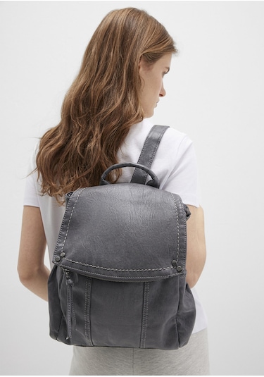 Mavi - Gri Sırt Çantası 1912152-24674 GRİ