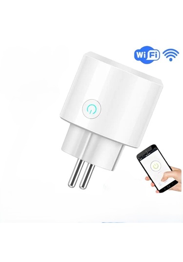 Mini Elektrik Wifi Akıllı Priz Soket Duvar Çok Uzaktan Kumanda