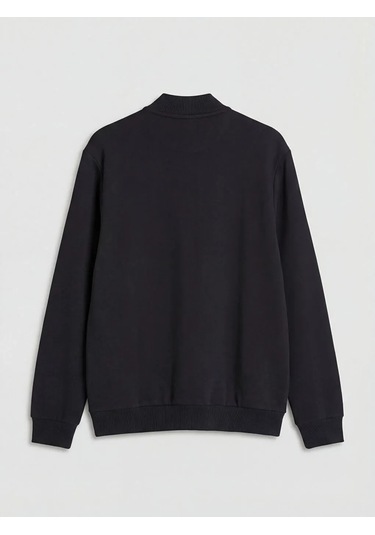 Lc Waikiki Antrasit Dik Yaka Erkek Fermuarlı Sweatshirt