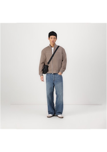 Jack&jones Ccfrank Bomber Erkek Kahverengi Klasik Yaka Ceket Kahverengi