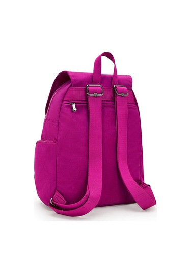 Kıplıng City Zip S Küçük Boy Sırt Çantası Pembe Fuchsıa Nıght Pembe