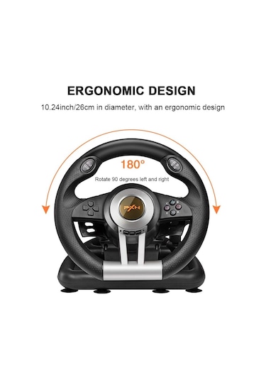 Pxn V3 Pro Ps3/ps4/pc/xbox One/xboxseries/nintendo Uyumlu Direksiyon Seti Siyah