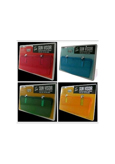 Oto Renkli Güneşlik Sun Visor Tofaş Uyumlu Visör Holywood Sunvisor