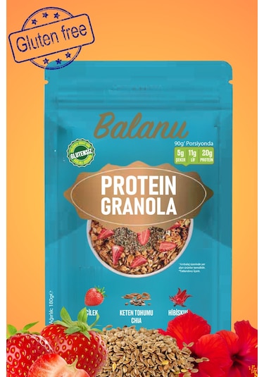 Protein Granola 180gr X3 Adet